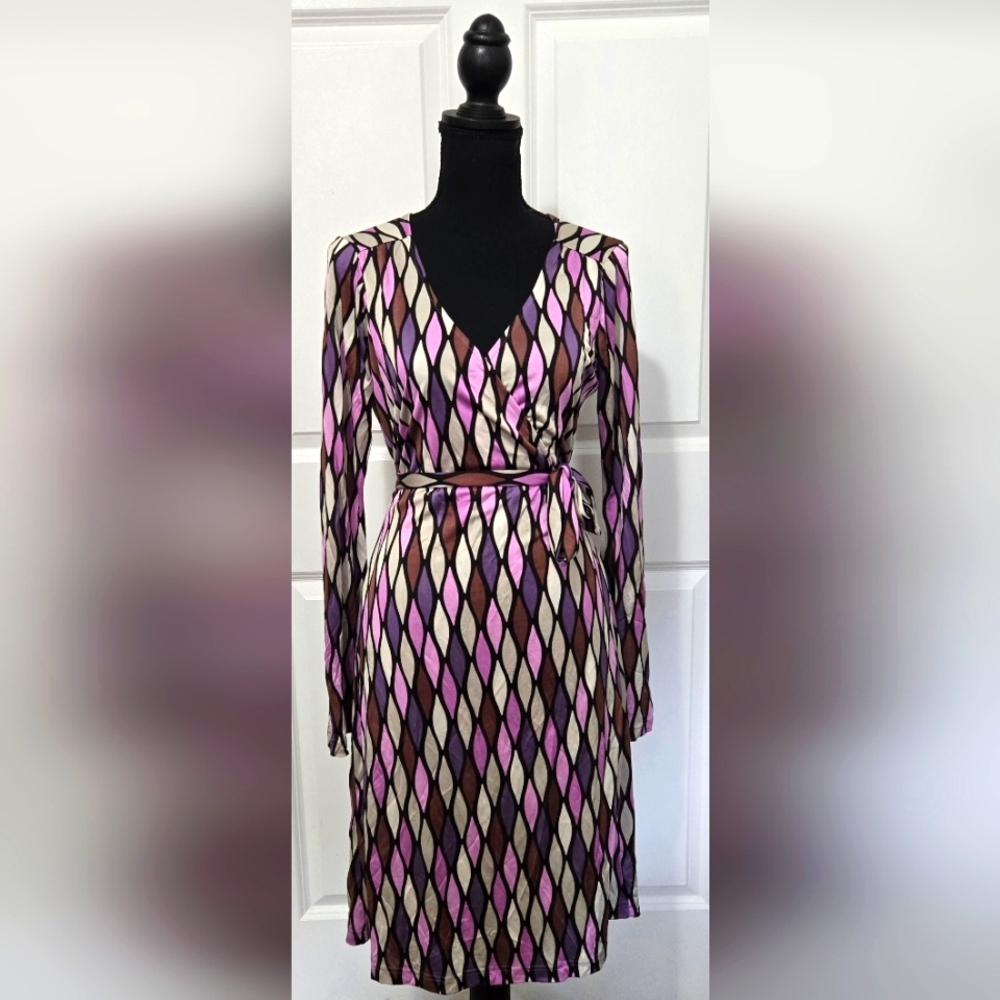 Moon River Midi Wrap Dress